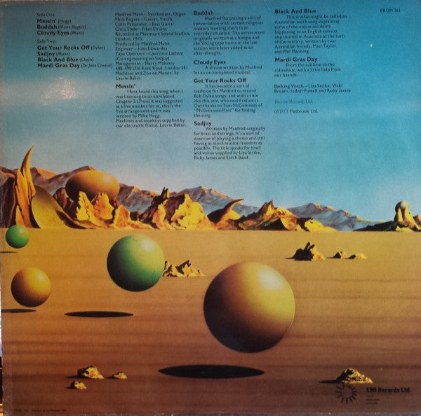 Manfred Mann's Earth Band : Messin' (LP, Album, RE)