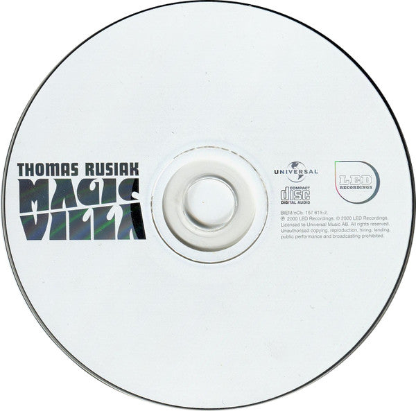 Thomas Rusiak : Magic Villa (CD, Album)