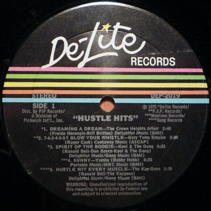 Various : Hustle Hits (LP, Comp)