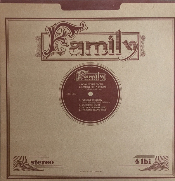 Family (10) : Family (LP, Album)