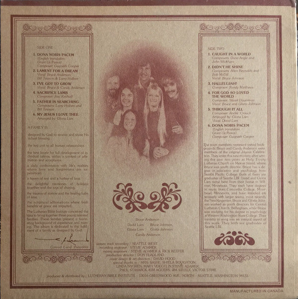 Family (10) : Family (LP, Album)