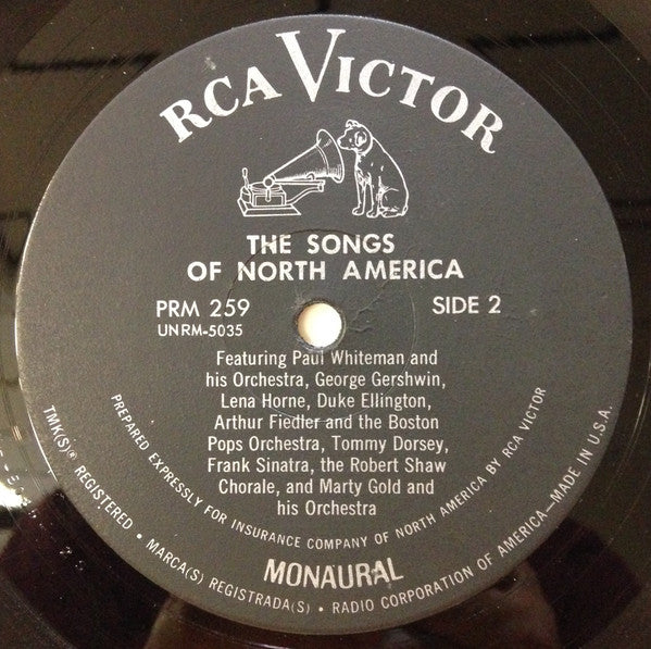 Various : The Songs of North America (LP, Comp, Mono, S/Edition)