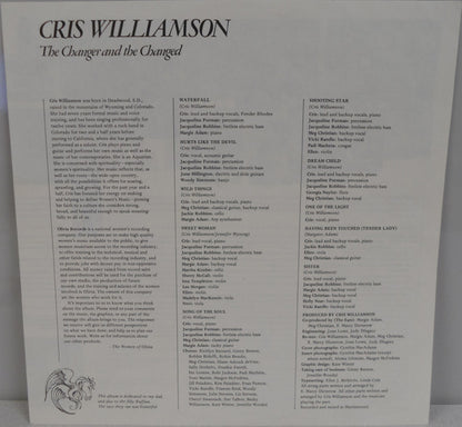 Cris Williamson : The Changer And The Changed (LP)