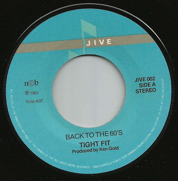 Tight Fit : Back To The 60's (7", Single, P/Mixed)