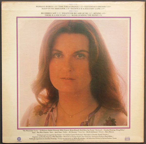 Sylvia Tyson : Woman's World (LP, Album, Win)