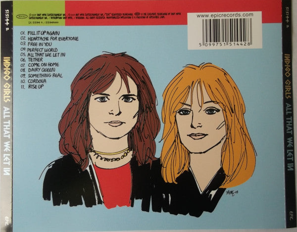 Indigo Girls : All That We Let In (CD, Album, Copy Prot.)