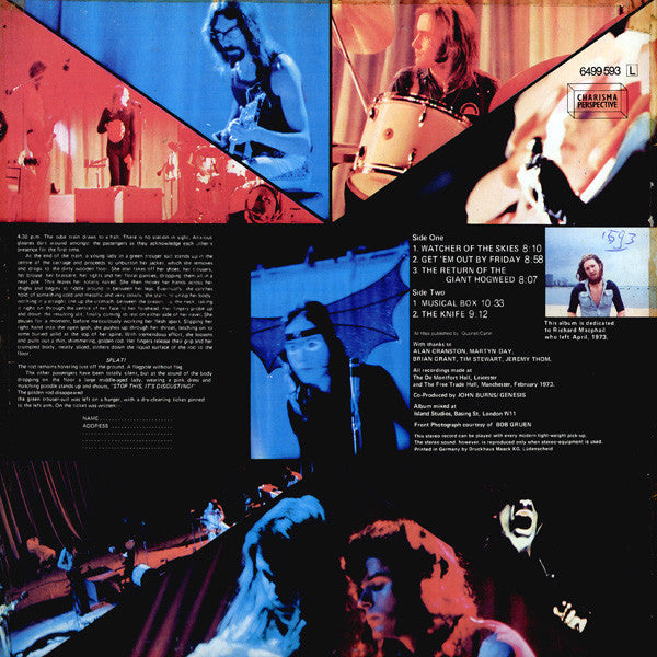 Genesis : Live (LP, Album)