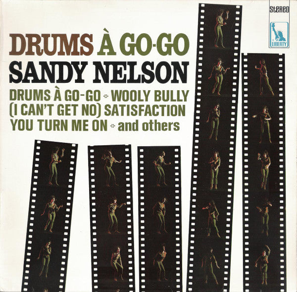 Sandy Nelson : Drums À Go-Go (LP, Album, RE)