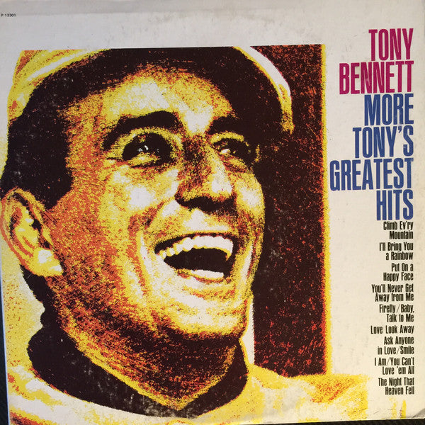 Tony Bennett : More Tony's Greatest Hits (LP, Comp, Club, RE)