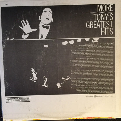 Tony Bennett : More Tony's Greatest Hits (LP, Comp, Club, RE)