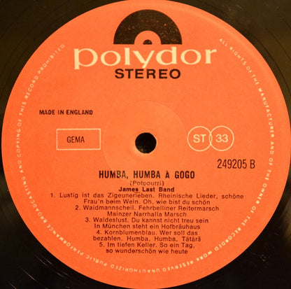 James Last : Humba Humba À Gogo (LP, Album)