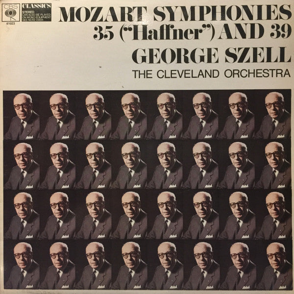 Wolfgang Amadeus Mozart, The Cleveland Orchestra, George Szell : Symphony No. 35 In D. Major, K. 385 ("Haffner") / Symphony No. 39 In E-Flat Major, K. 543 (LP)