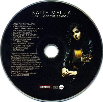 Katie Melua : Call Off The Search (CD, Album, Enh, RE + DVD-V, PAL + S/Edition, Spe)