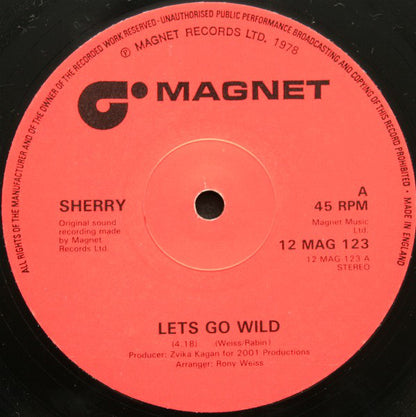 Sherry : Let's Go Wild (12", Ltd)