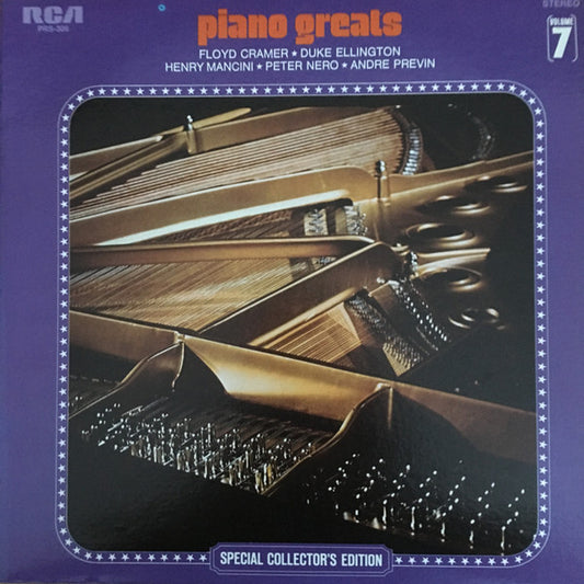 Various : Piano Greats (Volume 7) (LP, Comp)