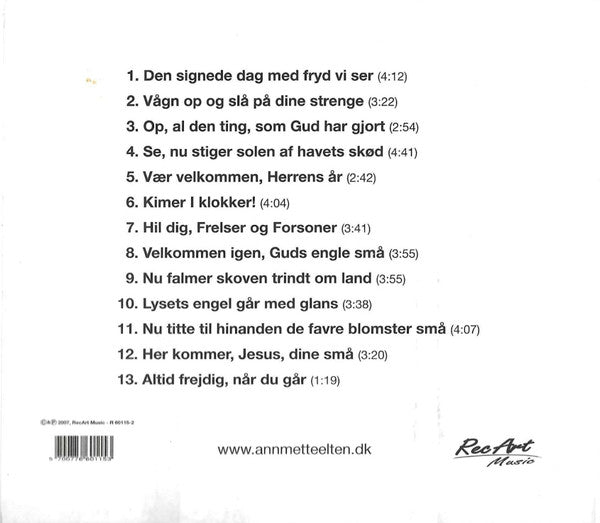 Ann-Mette Elten : Vær Velkommen (CD, Album)