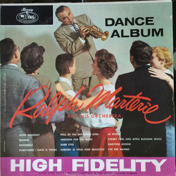 Ralph Marterie And His Orchestra : Dance Album (LP, Album, Mono)