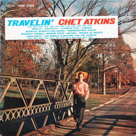 Chet Atkins : Travelin' (LP, Album, RP, Hol)