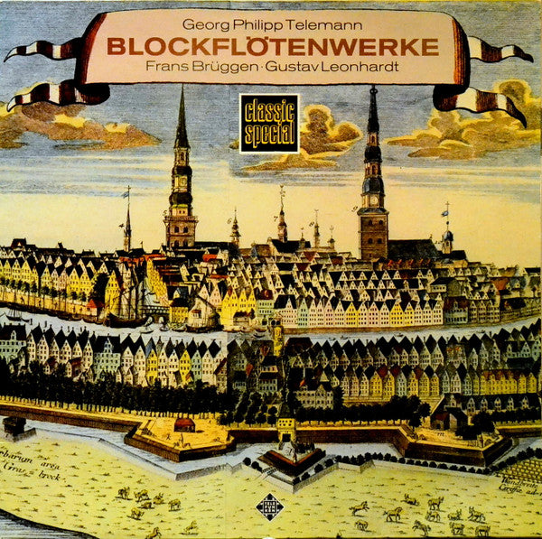 Georg Philipp Telemann, Frans Brüggen, Gustav Leonhardt : Blockflötenwerke (LP)