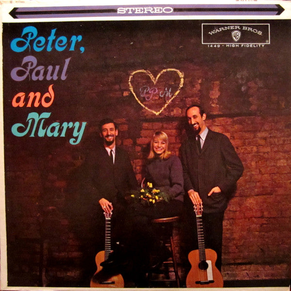 Peter, Paul & Mary : Peter, Paul And Mary (LP, Album, RP, Pit)