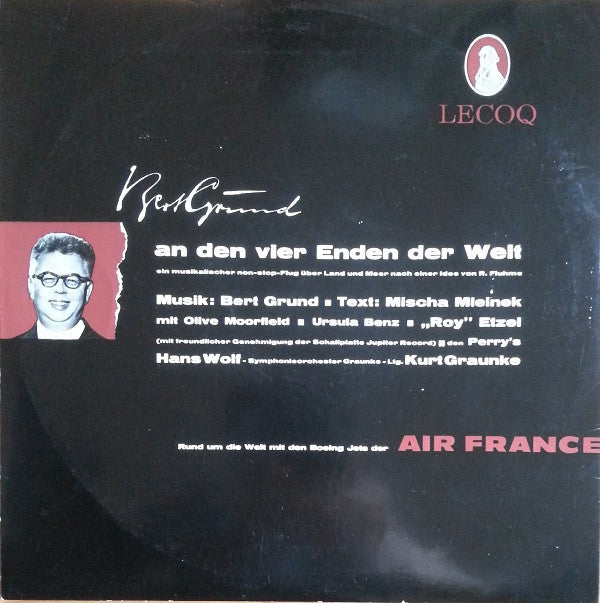 Bert Grund : An Den Vier Enden Der Welt (10")