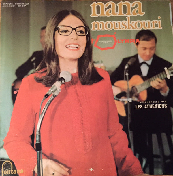 Nana Mouskouri : Nana Mouskouri A L'Olympia (LP, Album)