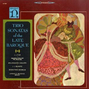 Camerata Musicale (2) : Trio Sonatas Of The Late Baroque (LP, Album)