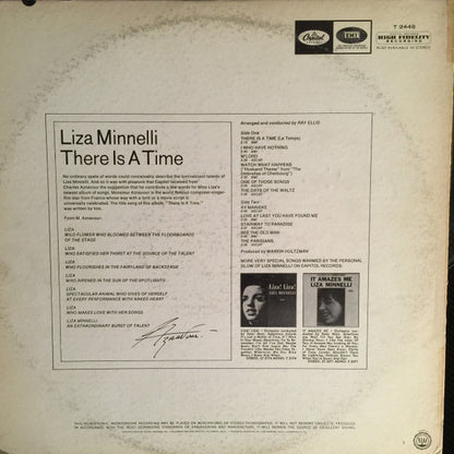 Liza Minnelli : There Is A Time (LP, Mono)