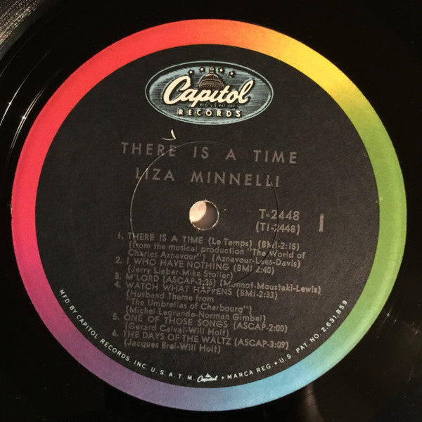 Liza Minnelli : There Is A Time (LP, Mono)