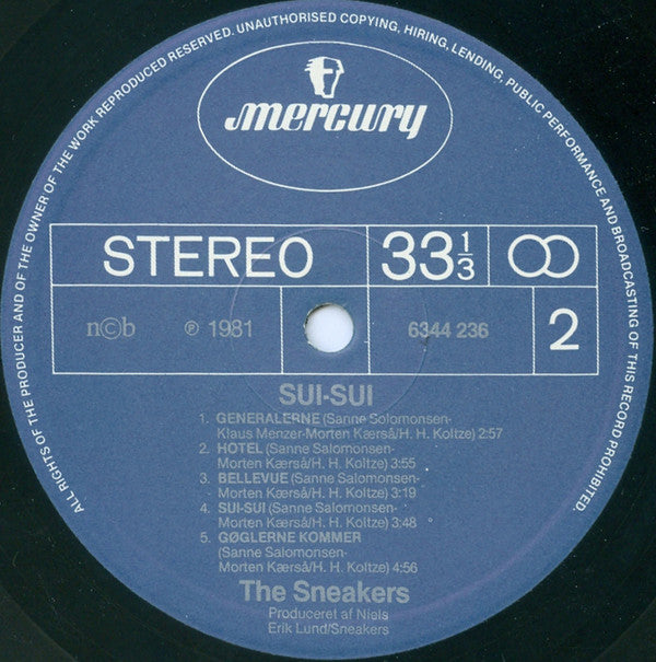 Sneakers (6) : Sui-Sui (LP, Album)