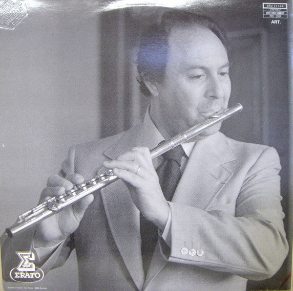 Wolfgang Amadeus Mozart, Jean-Pierre Rampal, Isaac Stern, Jerusalem Music Center Chamber Orchestra : Les Concertos Pour Flute (KV 313 - 314 - Andante KV 315) (LP)