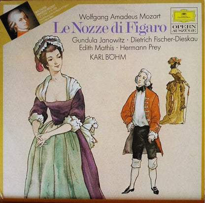 Wolfgang Amadeus Mozart - Karl Böhm : Le Nozze Di Figaro (LP, RE)