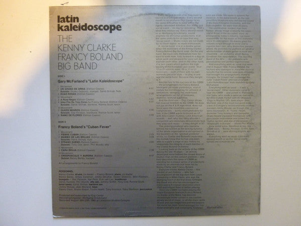 Clarke-Boland Big Band : Latin Kaleidoscope (LP, Album, RP)