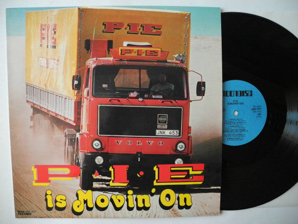 Various : P.I.E Is Movin' On (LP, Comp, Promo)