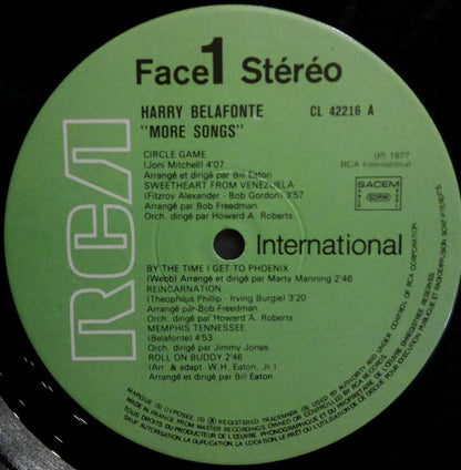 Harry Belafonte : Harry Belafonte (2xLP, Comp)