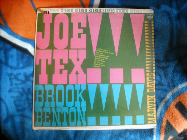 Joe Tex - Brook Benton - Maurice Monk : Joe Tex - Brook Benton -Marvin Davis (LP, Comp)