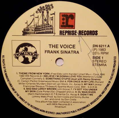 Frank Sinatra : The Voice (LP, Comp)