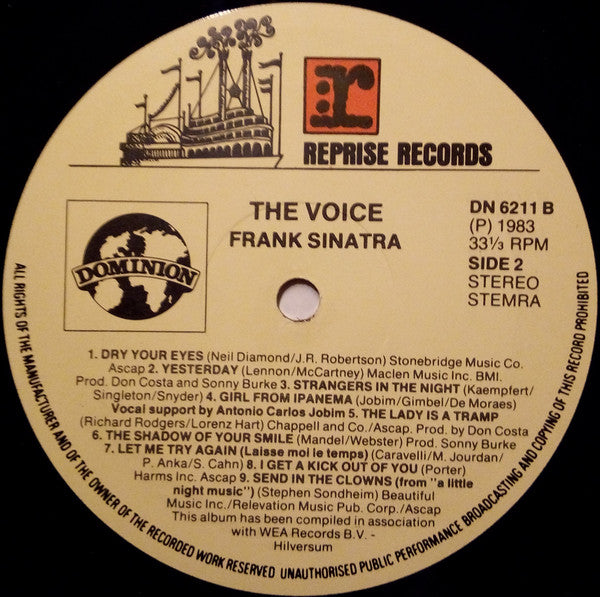 Frank Sinatra : The Voice (LP, Comp)