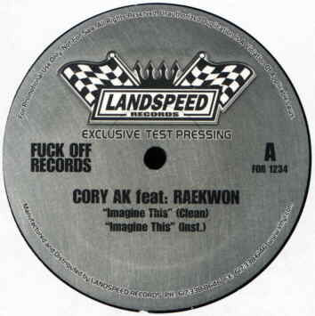 Cory Ak Feat. Raekwon : Imagine This (12", TP)