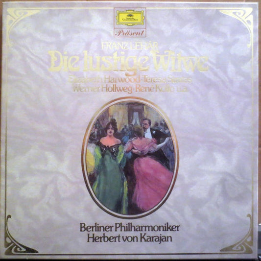 Franz Lehár, Berliner Philharmoniker, Herbert von Karajan : Die Lustige Witwe (2xLP)