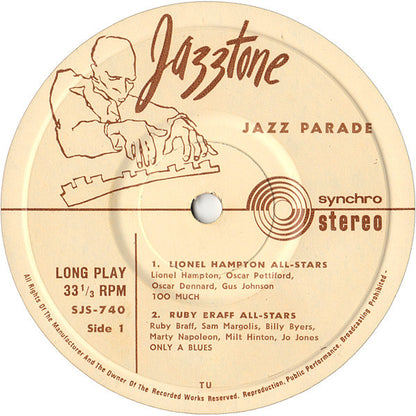 Various : Jazz Parade (7", Comp, RE, Syn)