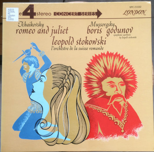 Pyotr Ilyich Tchaikovsky, Modest Mussorgsky : Romeo And Juliet; Boris Godunov (LP, Album, Gat)