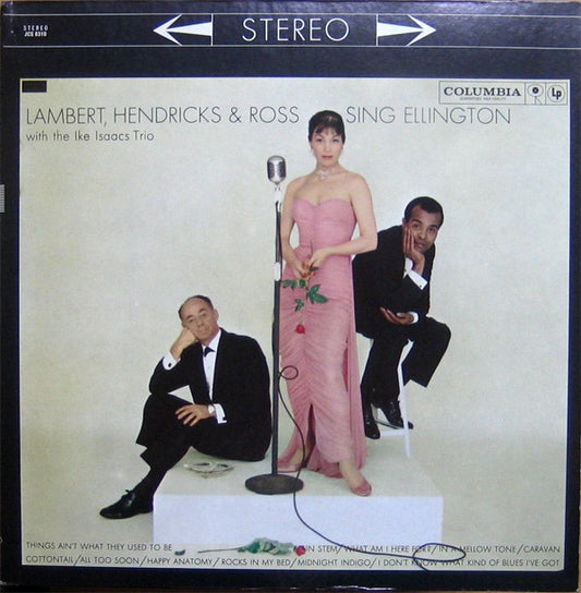 Lambert, Hendricks & Ross With The Ike Isaacs Trio : Sing Ellington (LP, RE)