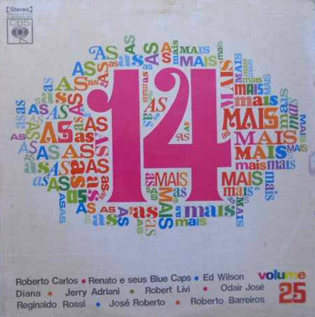 Various : As 14 Mais - Volume 25 (LP, Comp)