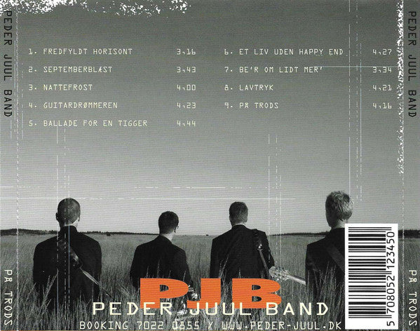 Peder Juul Band : På Trods (CD, Album)