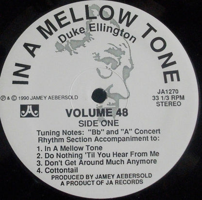 Jamey Aebersold : In A Mellow Tone - Duke Ellington (LP)