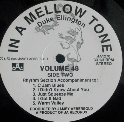 Jamey Aebersold : In A Mellow Tone - Duke Ellington (LP)