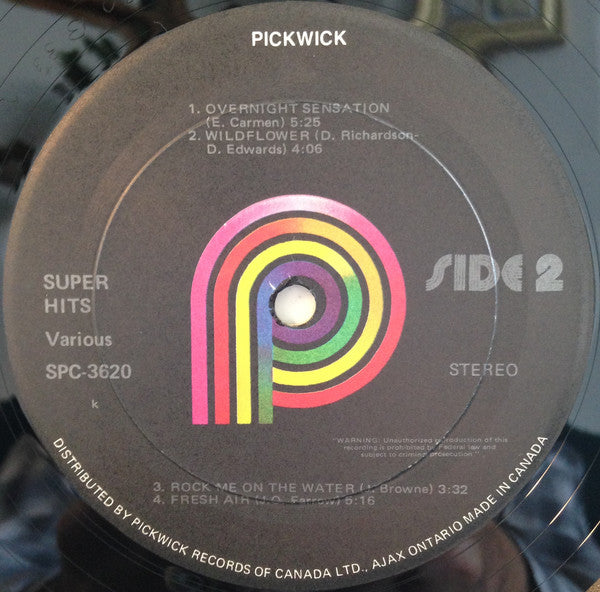 Various : Super Hits (LP, Comp)