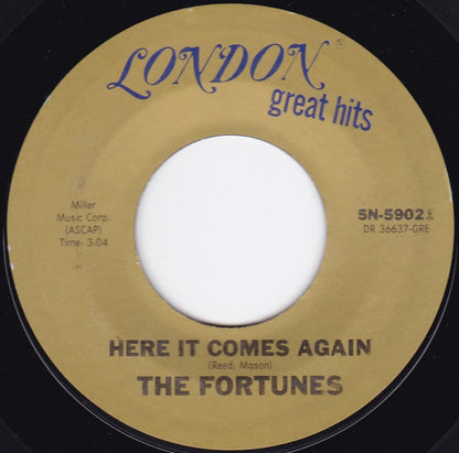 The Fortunes : You've Got Your Troubles / Here It Comes Again (7", Single, Styrene)