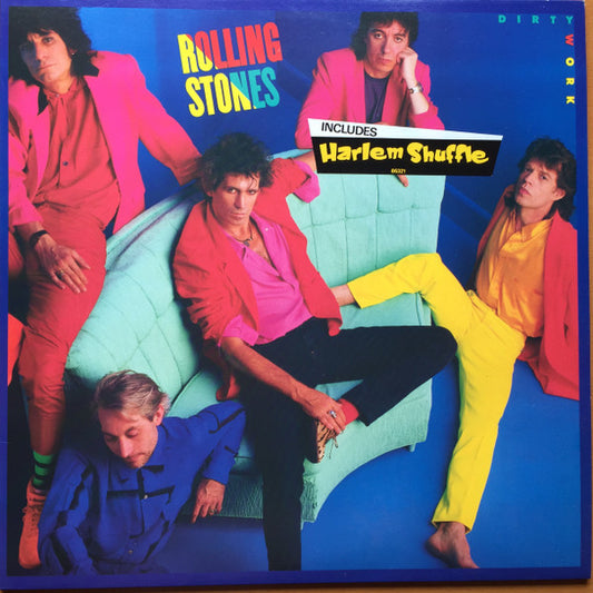 The Rolling Stones : Dirty Work (LP, Album, Club)